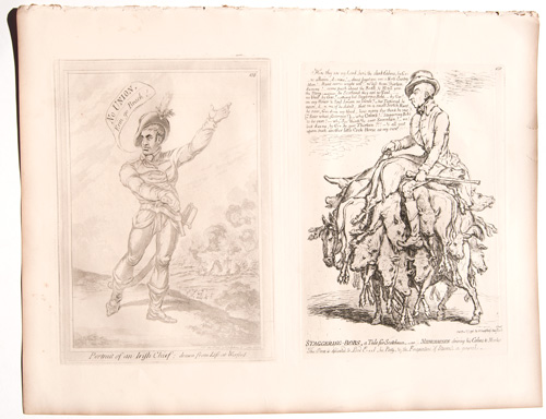 James Gillray originals Staggering Bobs


Portrait of an Irish Chief